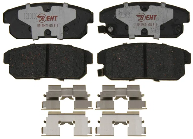 EHT900H – R/M BRAKES Brake Pad, OE Replacement Hybrid Technology Includes Mounting Hardware
